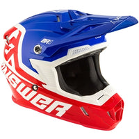 Casque cross Answer AR1 Red/Reflex/White