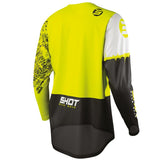 MAILLOT CROSS SHOT DEVO STORM KID LIME